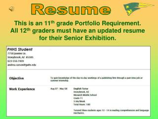 Resume