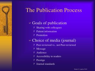 The Publication Process