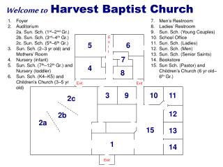 Welcome to Harvest Baptist Church