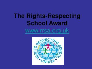 The Rights-Respecting School Award rrsa.uk