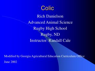 Colic