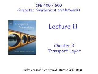 Chapter 3 Transport Layer