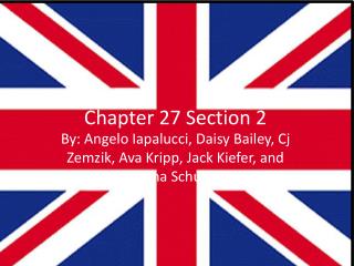 Chapter 27 Section 2