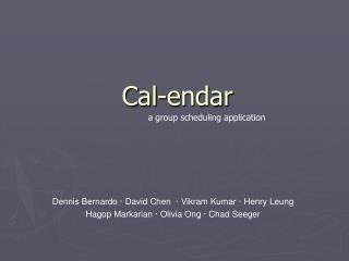 Cal-endar