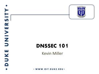 DNSSEC 101