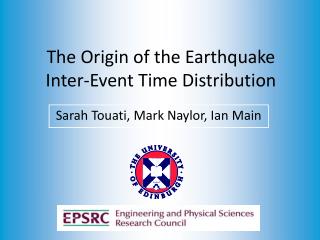 The Origin of the Earthquake Inter-Event Time Distribution