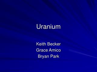 Uranium