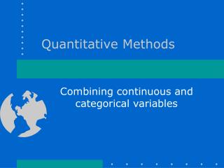 Quantitative Methods