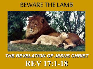 THE REVELATION OF JESUS CHRIST