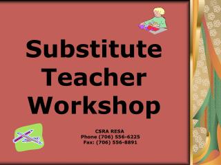 Substitute Teacher Workshop