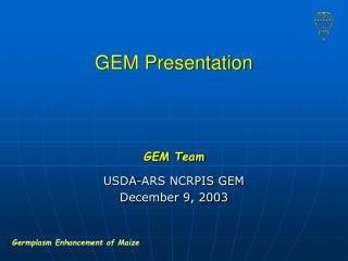 GEM Presentation