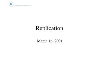 Replication