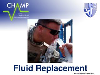 Fluid Replacement