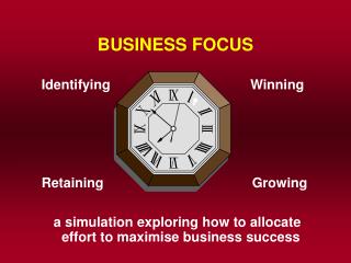 BUSINESS FOCUS