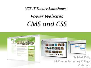 VCE IT Theory Slideshows