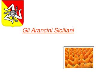 Gli Arancini Siciliani