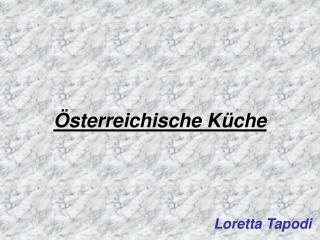 Österreichische Küche