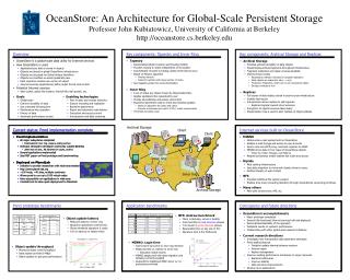 OceanStore: An Architecture for Global-Scale Persistent Storage