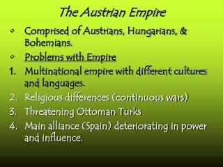 The Austrian Empire