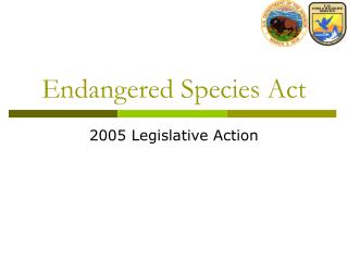 Endangered Species Act