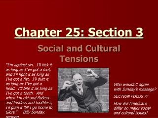 Chapter 25: Section 3