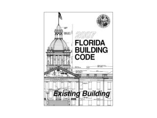 FBC Existing Building, SECTION 101 GENERAL
