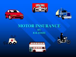 MOTOR INSURANCE BY R.R.JOSHI