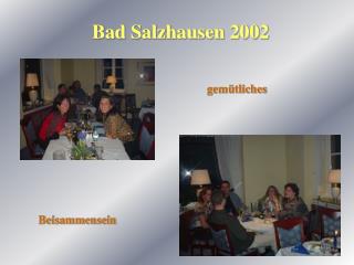Bad Salzhausen 2002