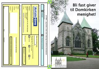 Bli fast giver til Domkirken menighet!