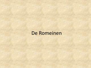 De Romeinen