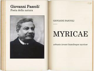 Giovanni Pascoli: Poeta della natura