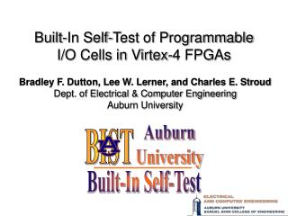 Built-In Self-Test of Programmable I/O Cells in Virtex-4 FPGAs