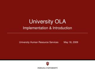 University OLA