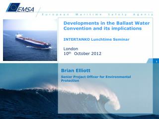 Brian Elliott Senior Project Officer for Environmental Protection