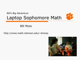 Bill’s Big Adventure Laptop Sophomore Math