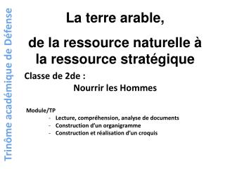 Trinôme académique de Défense