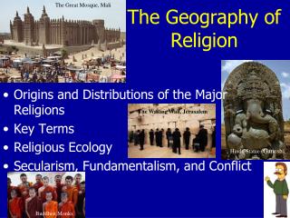 The Geography of Religion