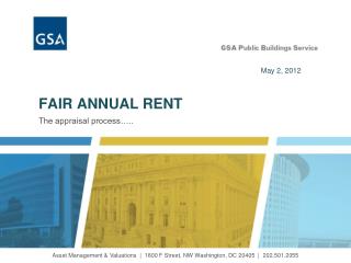 FAIR ANNUAL RENT
