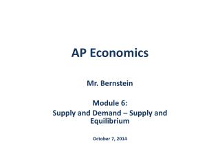 AP Economics