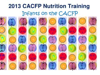 2013 CACFP Nutrition Training