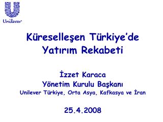Türkiye artık tam bir KÜRESEL OYUNCU
