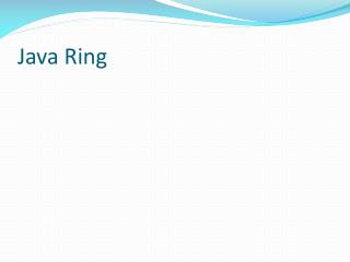 Java Ring