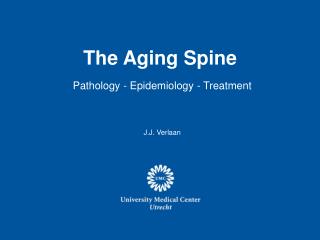 The Aging Spine