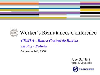 Worker’s Remittances Conference