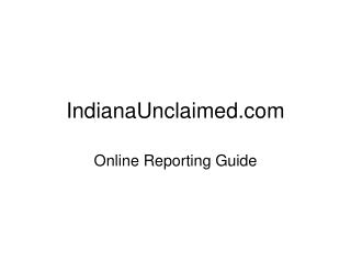 IndianaUnclaimed