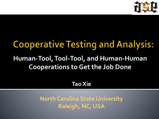 Cooperative Testing and Analysis:
