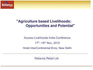 Reliance Retail Ltd.