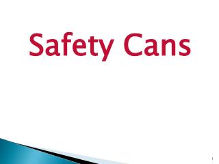 Safety Cans