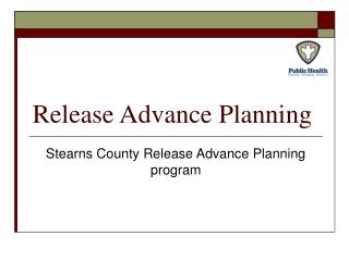 Release Advance Planning