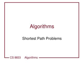 Algorithms